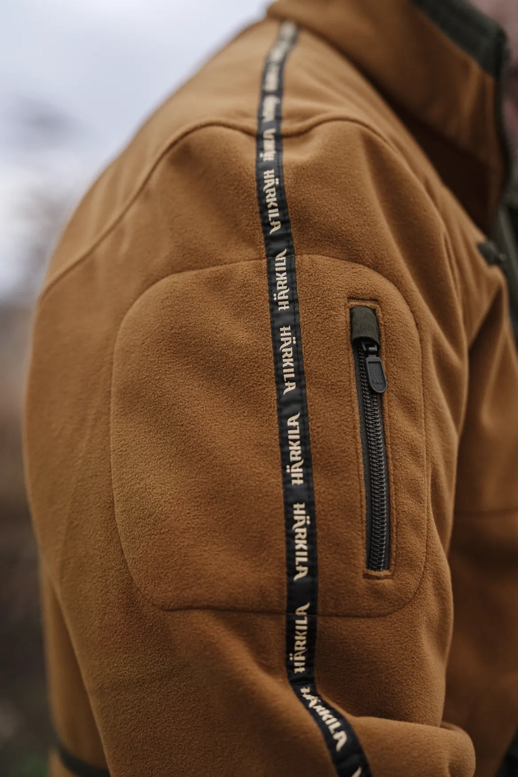 Kamko Fleece - Forest night/Rustique clay