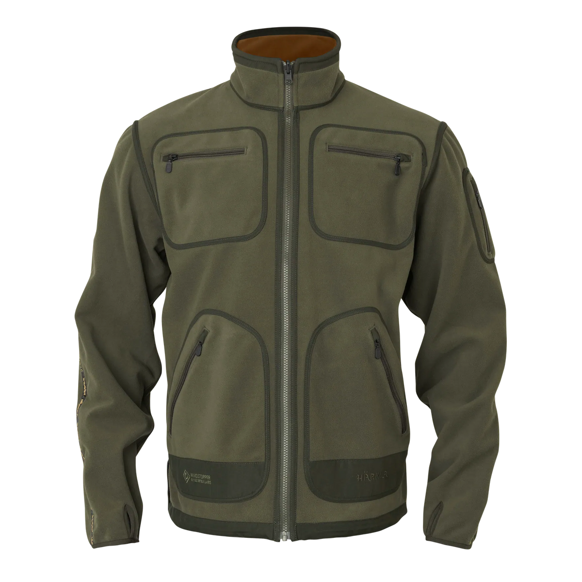 Kamko Fleece - Forest night/Rustique clay