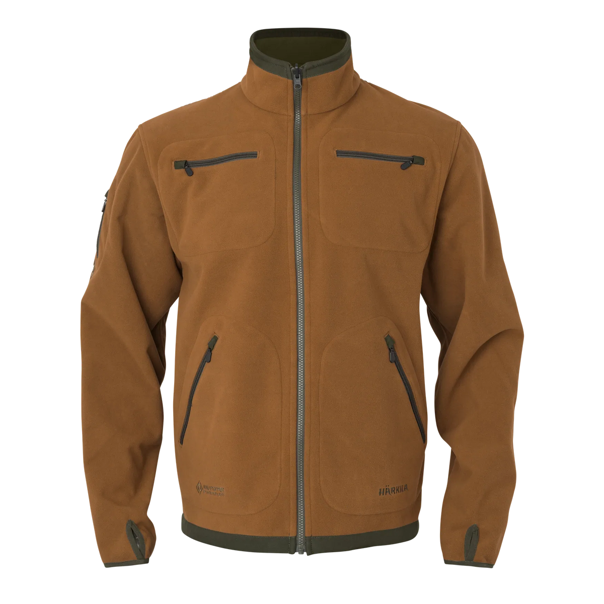 Kamko Fleece - Forest night/Rustique clay