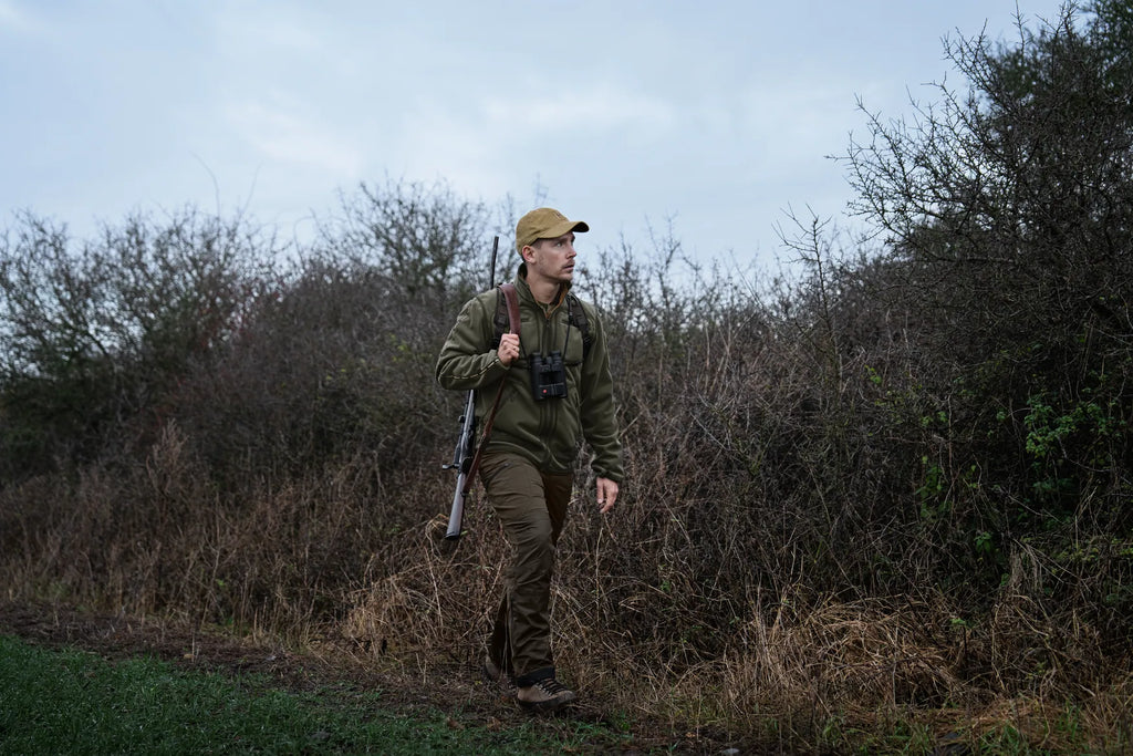 Kamko Fleece - Forest night/Rustique clay