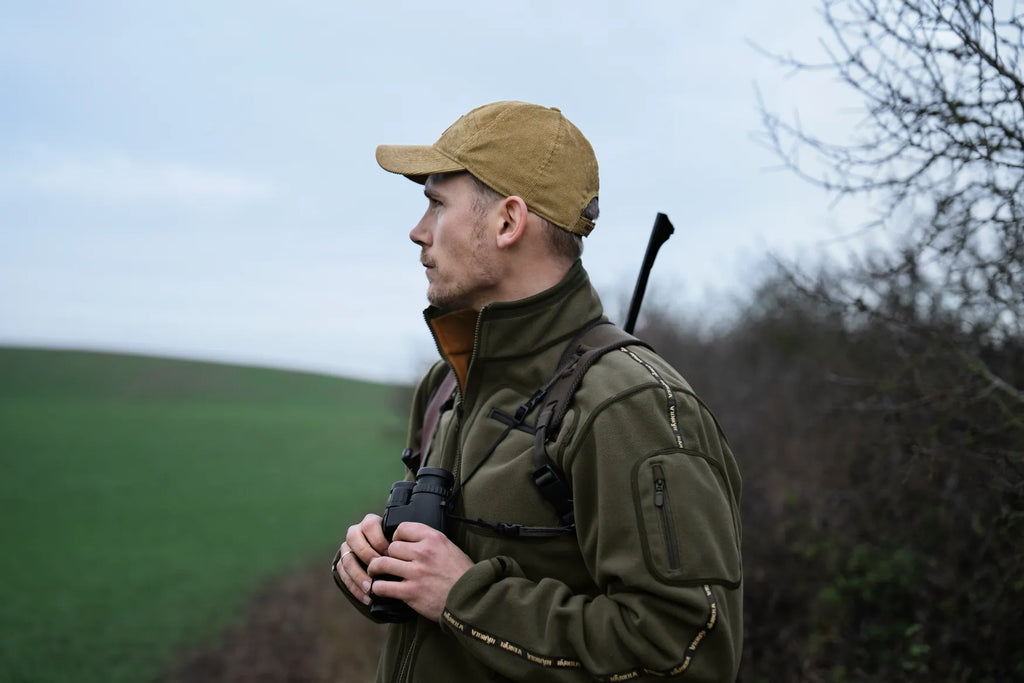 Kamko Fleece - Forest night/Rustique clay