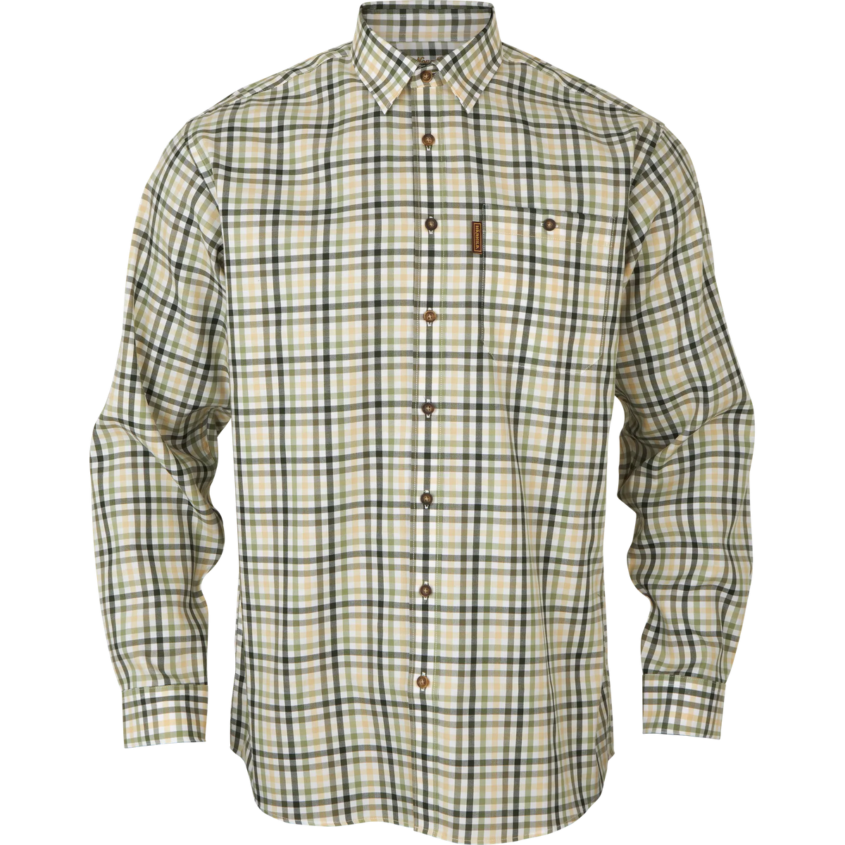 Milford shirt - Beech green check