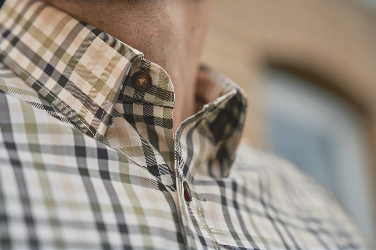 Milford shirt - Rosin/Deep well