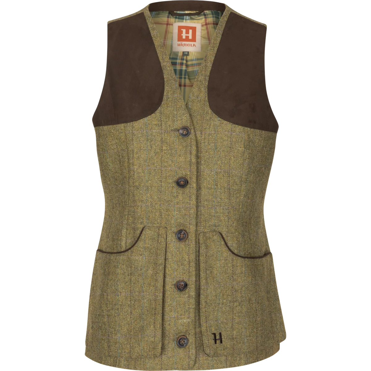 Jura shooting waistcoat Women - Olive