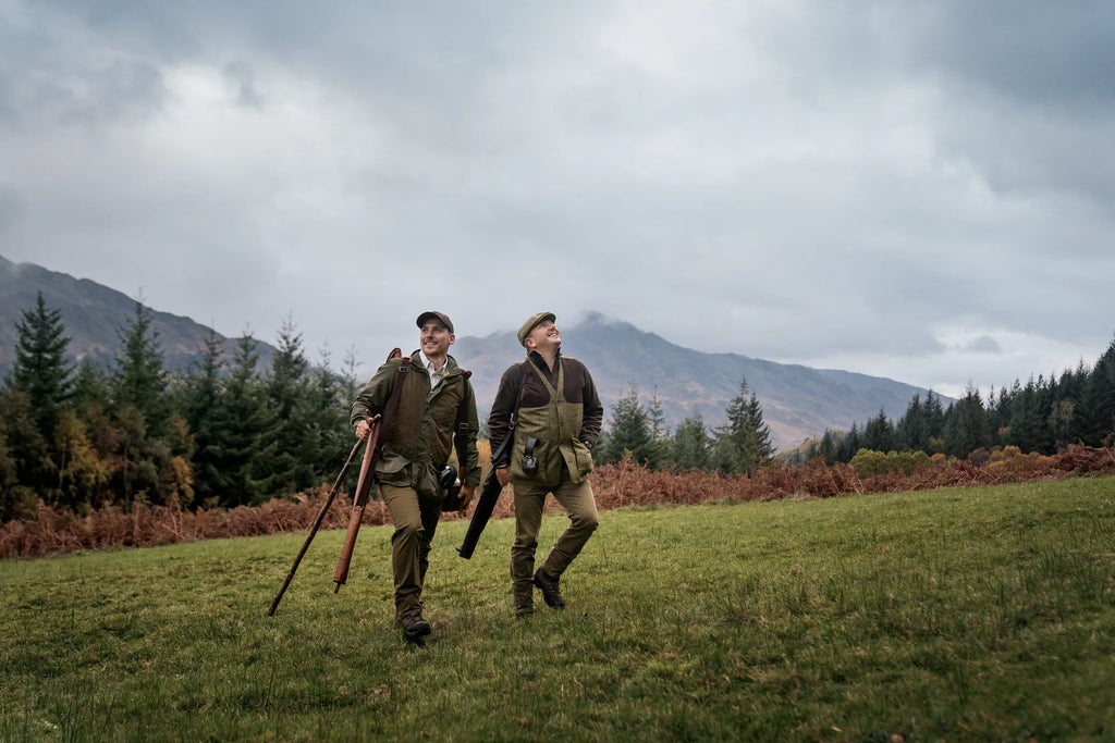 Rannoch HWS shooting jacket - Willow green