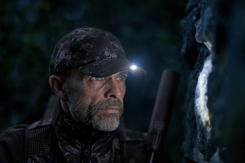 Härkila NOCTYX camo light cap - AXIS MSP®Black/Black