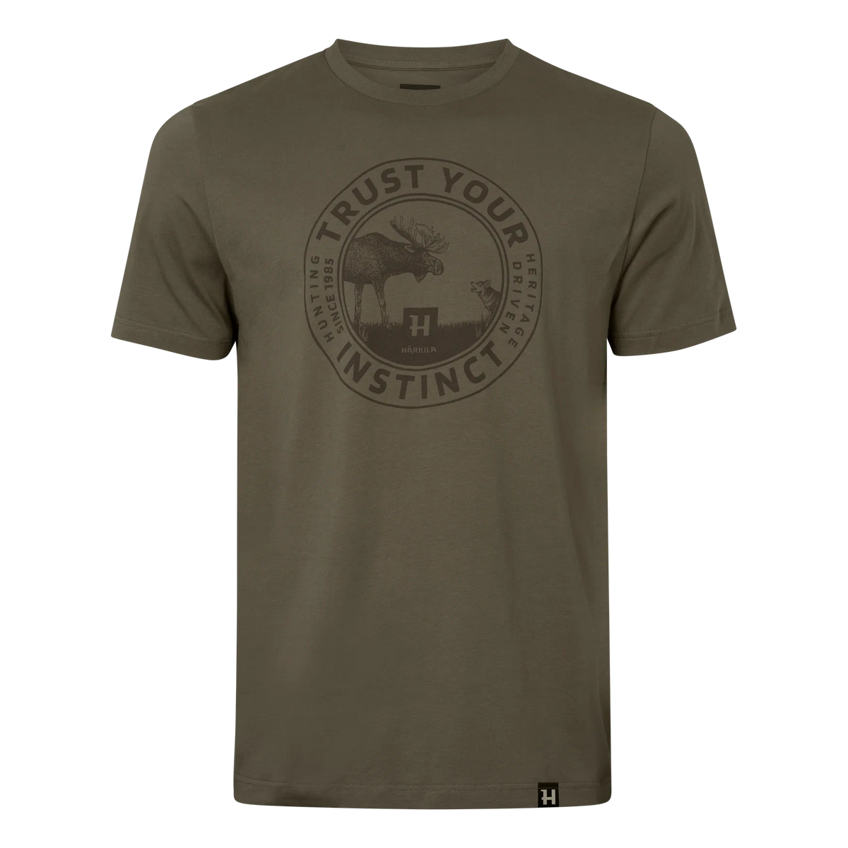 Härkila Moose S/S t-shirt - Tarmac