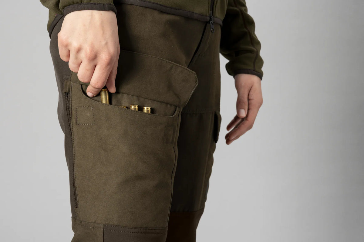 Härkila Scandinavian trousers Women - Willow green/Deep brown