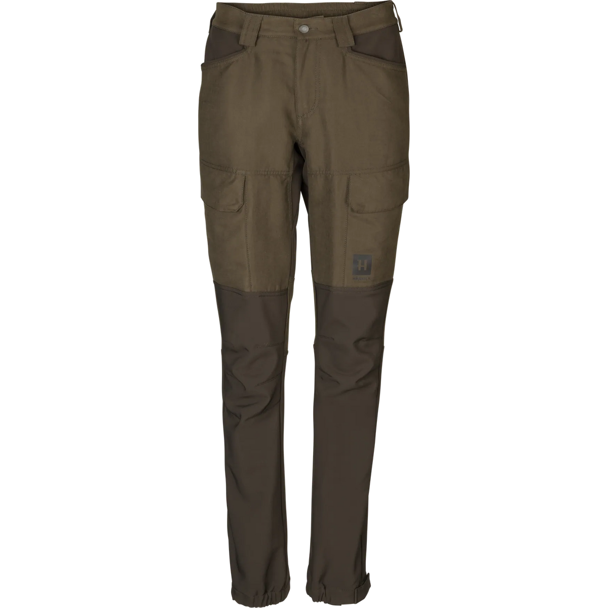 Härkila Scandinavian trousers Women - Willow green/Deep brown