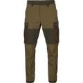 Logmar lightweight zip off trousers - Dark olive/Willow green