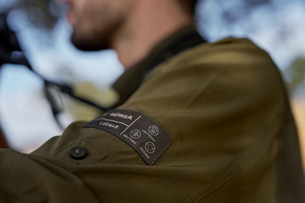 Logmar lightweight L/S shirt - Dark olive/Willow green