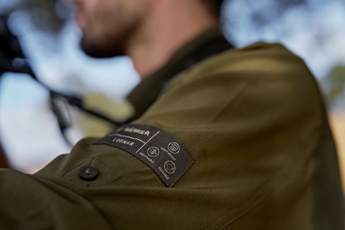 Logmar lightweight L/S shirt - Dark olive/Willow green