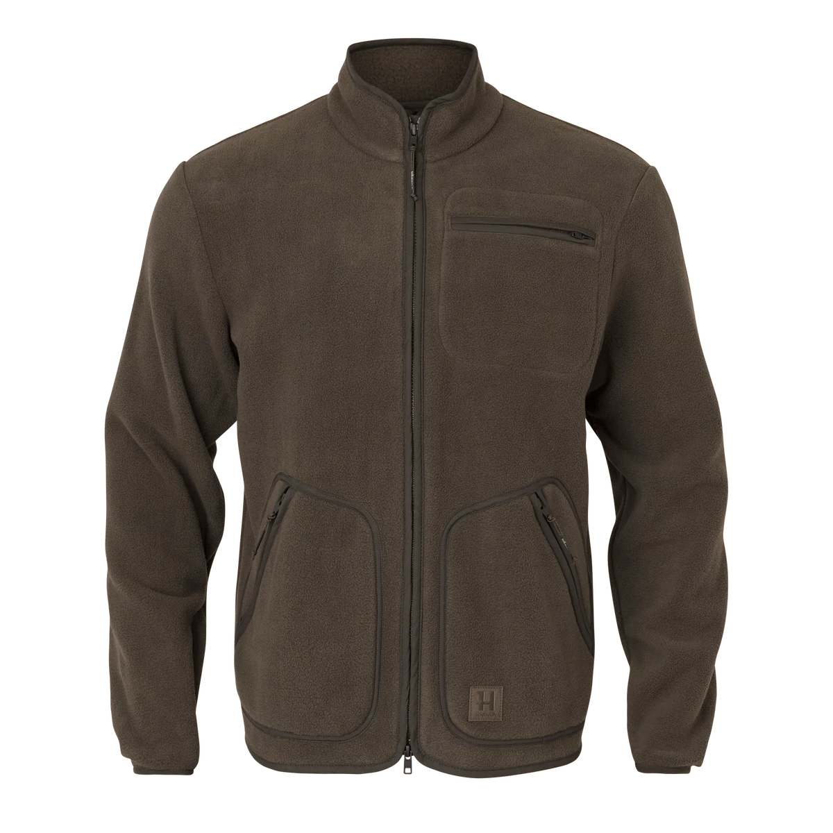 Torsby fleece jacket - Dark Brown