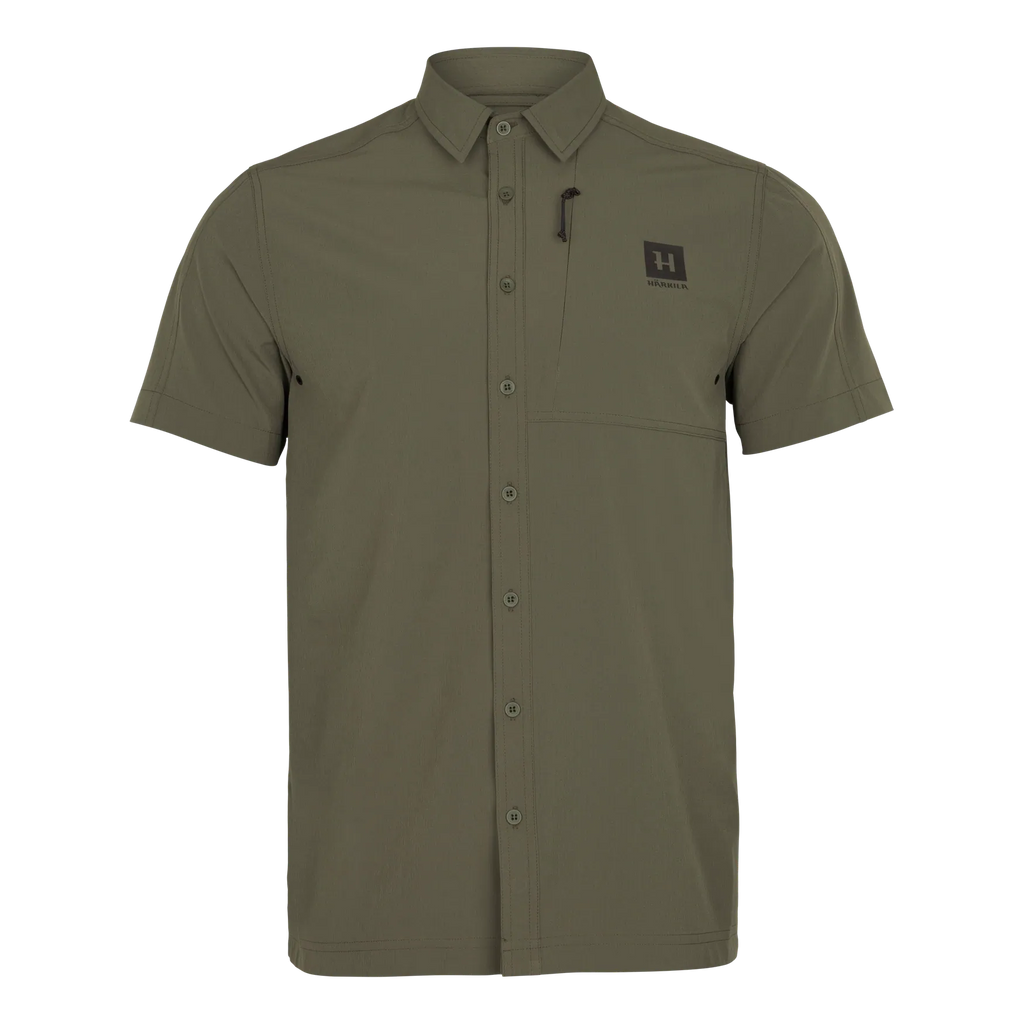 Härkila Trek S/S shirt - Grape leaf