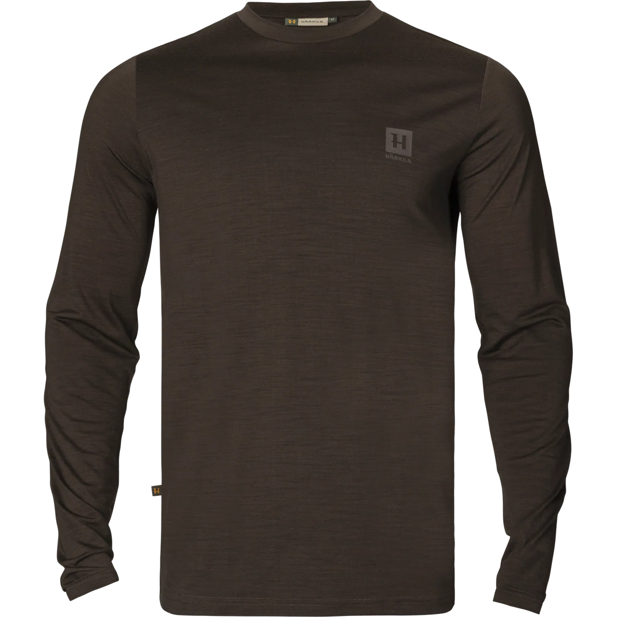 Härkila Base All Season L/S t-shirt - Shadow brown