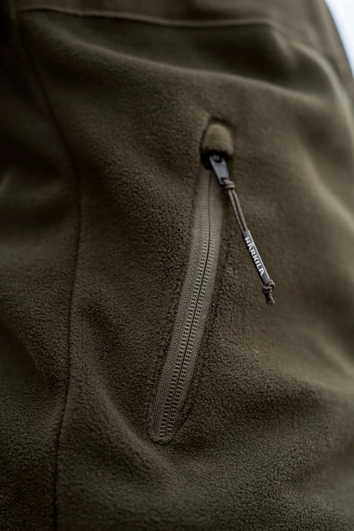 Härkila Fjell fleece jacket Women - Hunting green/Willow green