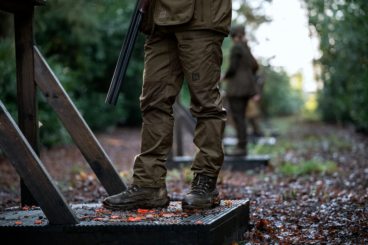 Härkila Fjell Trousers - Willow green/Shadow brown