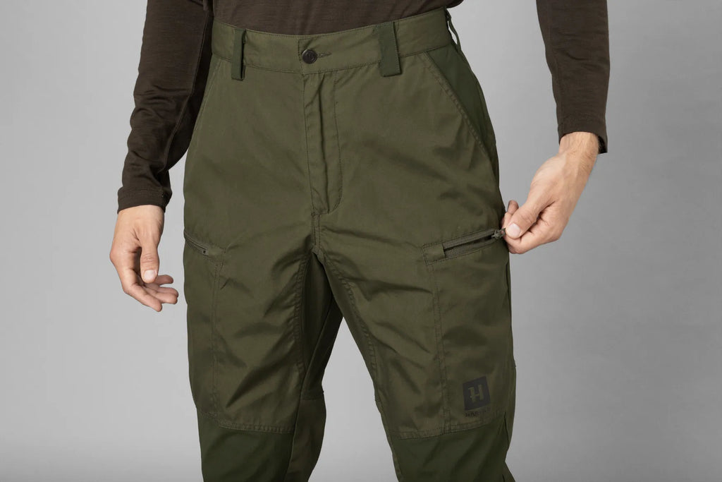 Härkila Fjell Trousers - Forest night/Rosin