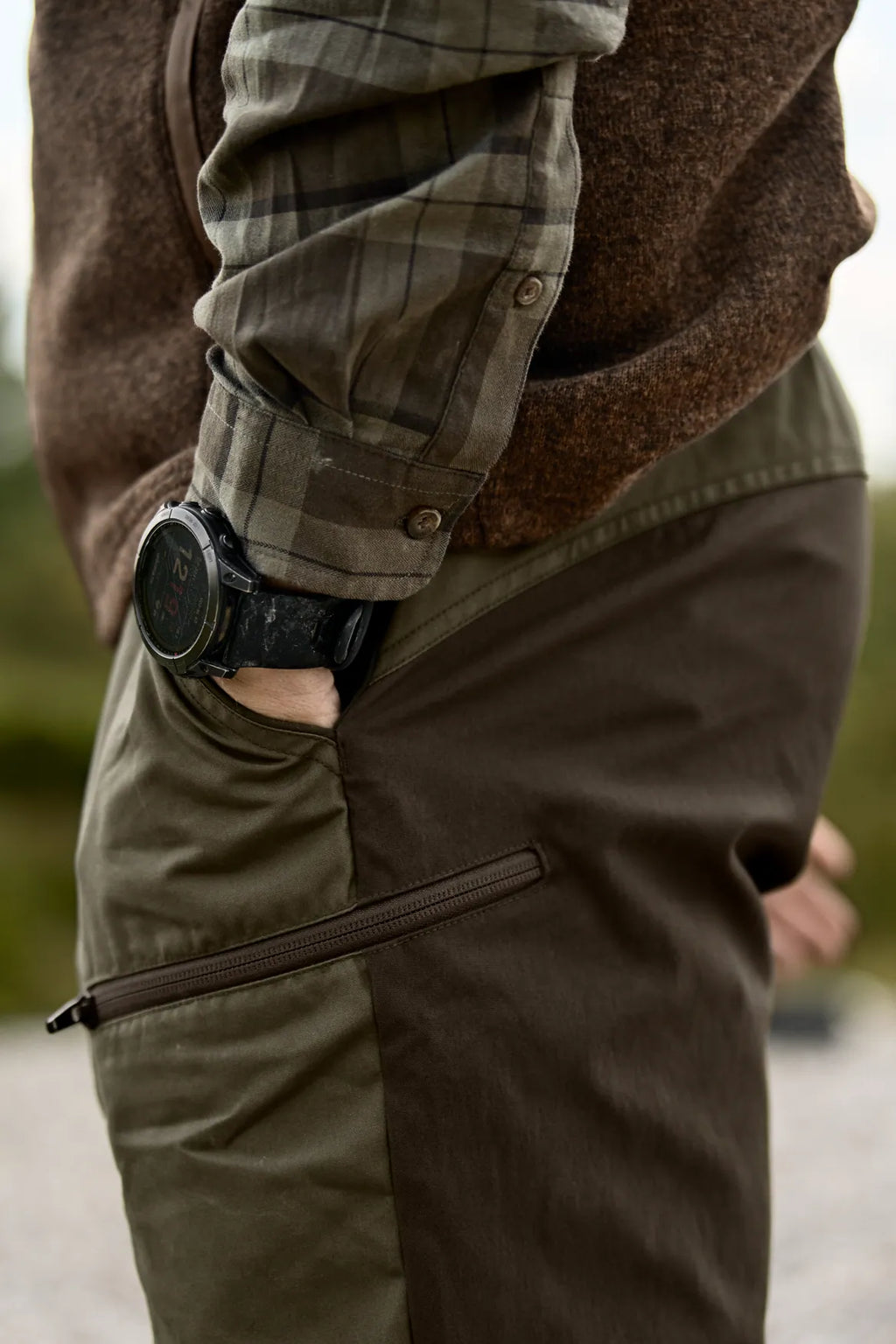 Härkila Fjell Trousers - Grape leaf/Willow green