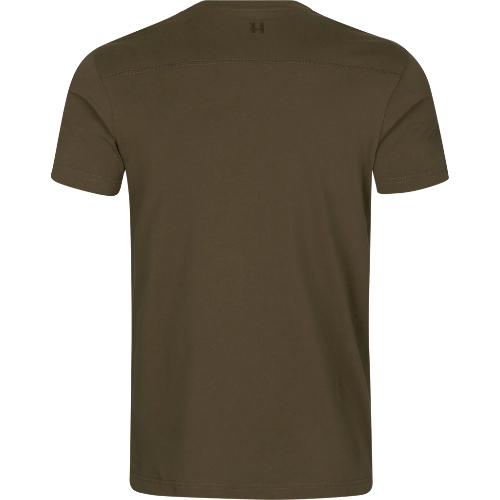 Härkila logo S/S t-shirt - Willow green
