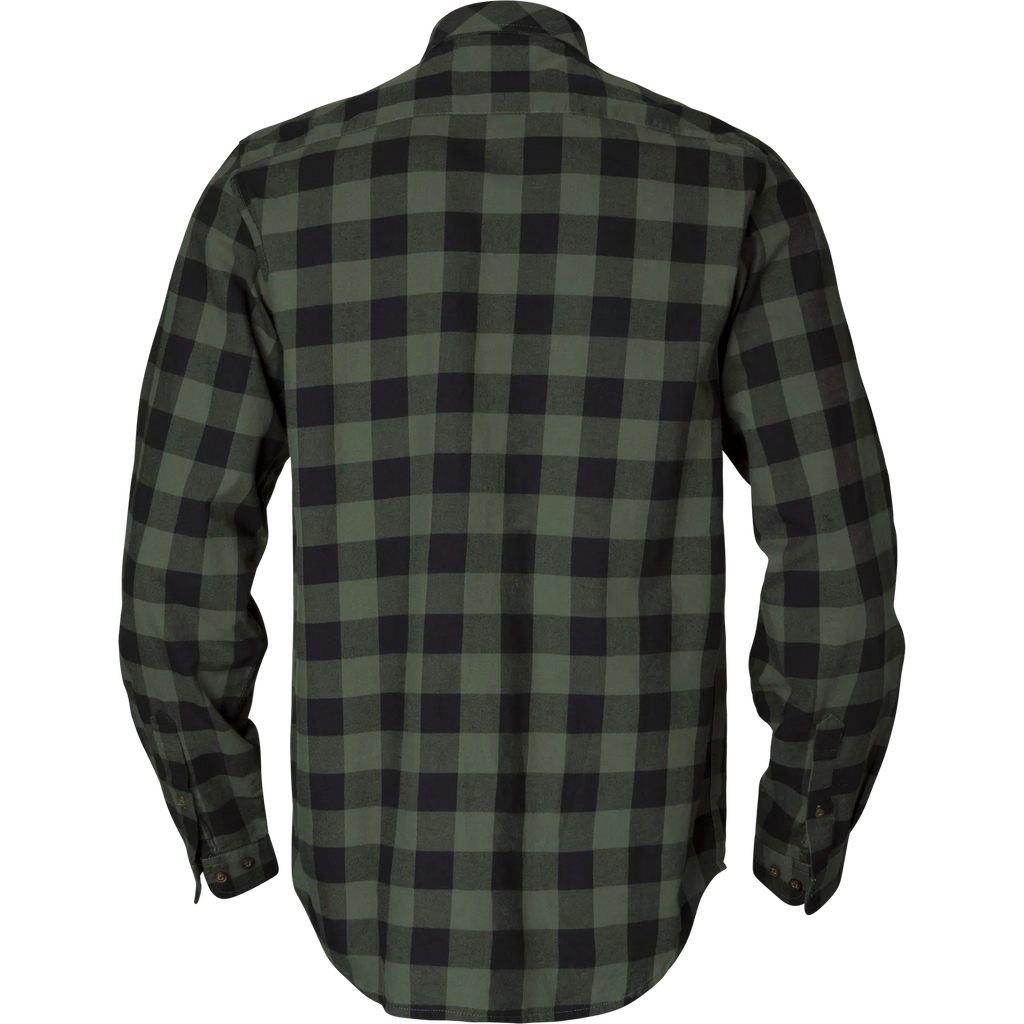 Härkila Scandinavian L/S shirt - Green check