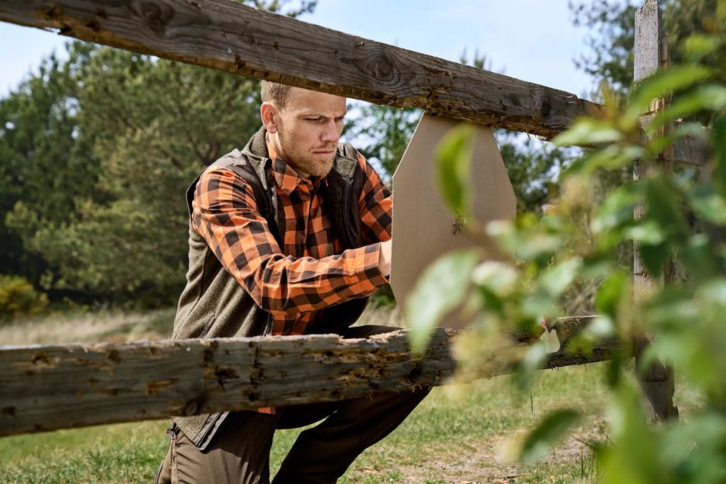 Härkila Scandinavian L/S shirt - Mandarin check