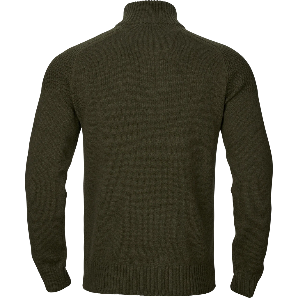 Vincent merino half zip pullover - Rosin