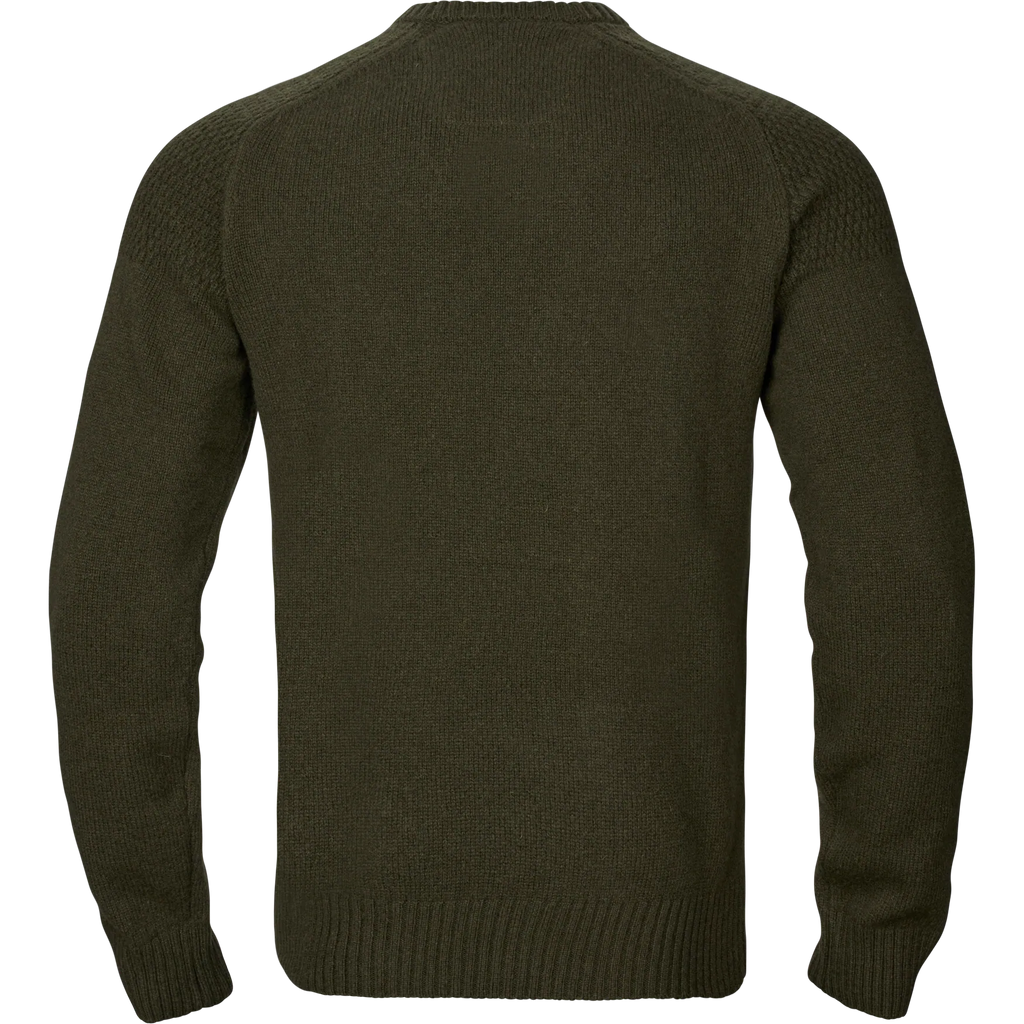 Vincent merino v-neck pullover - Rosin