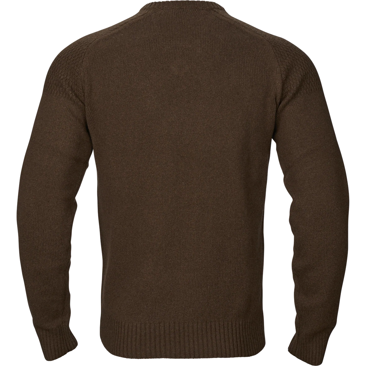 Vincent merino v-neck pullover - Demitasse brown