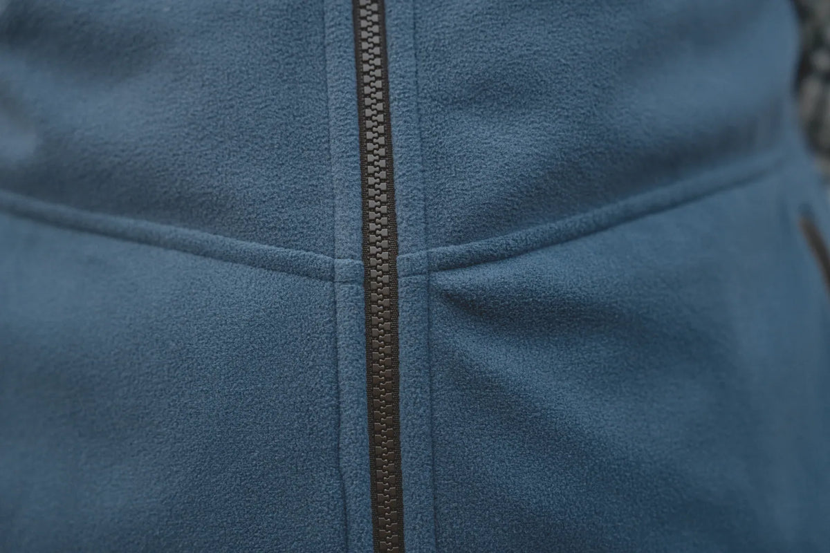 Kamko Estate WSP reversible waistcoat - Dark olive/Sea blue