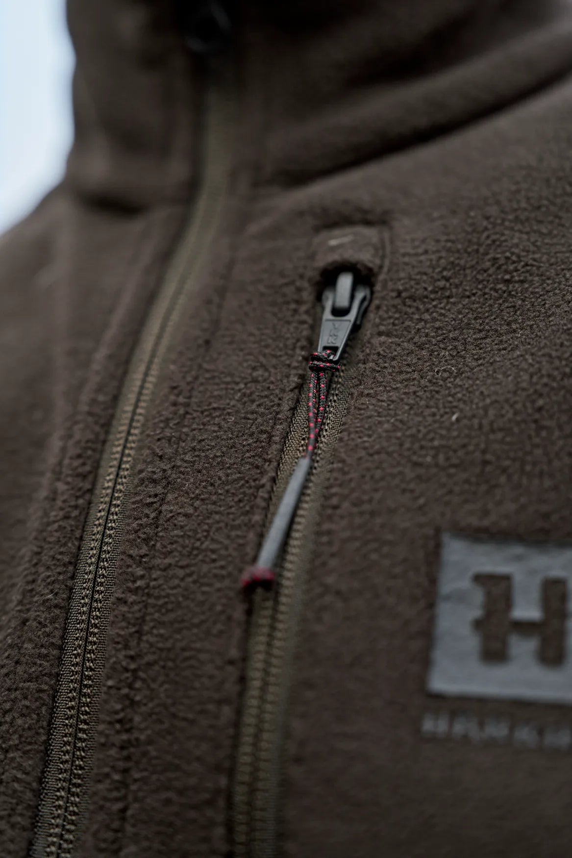 Härkila Aspire fleece waistcoat - Shadow brown