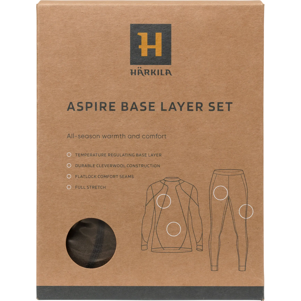 Härkila Aspire Base Layer set - Shadow brown