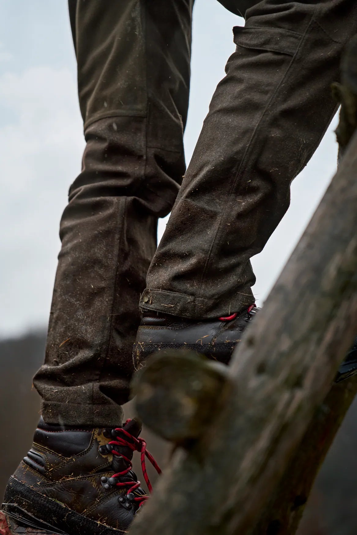Härkila Aspire HWS trousers W - Hunting green/Shadow brown