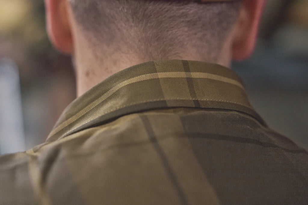 Akse L/S Shirt - Willow green check