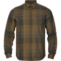 Akse L/S Shirt - Willow green check