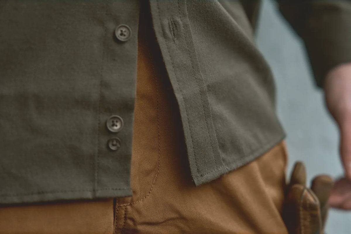 Alto L/S shirt - Willow green