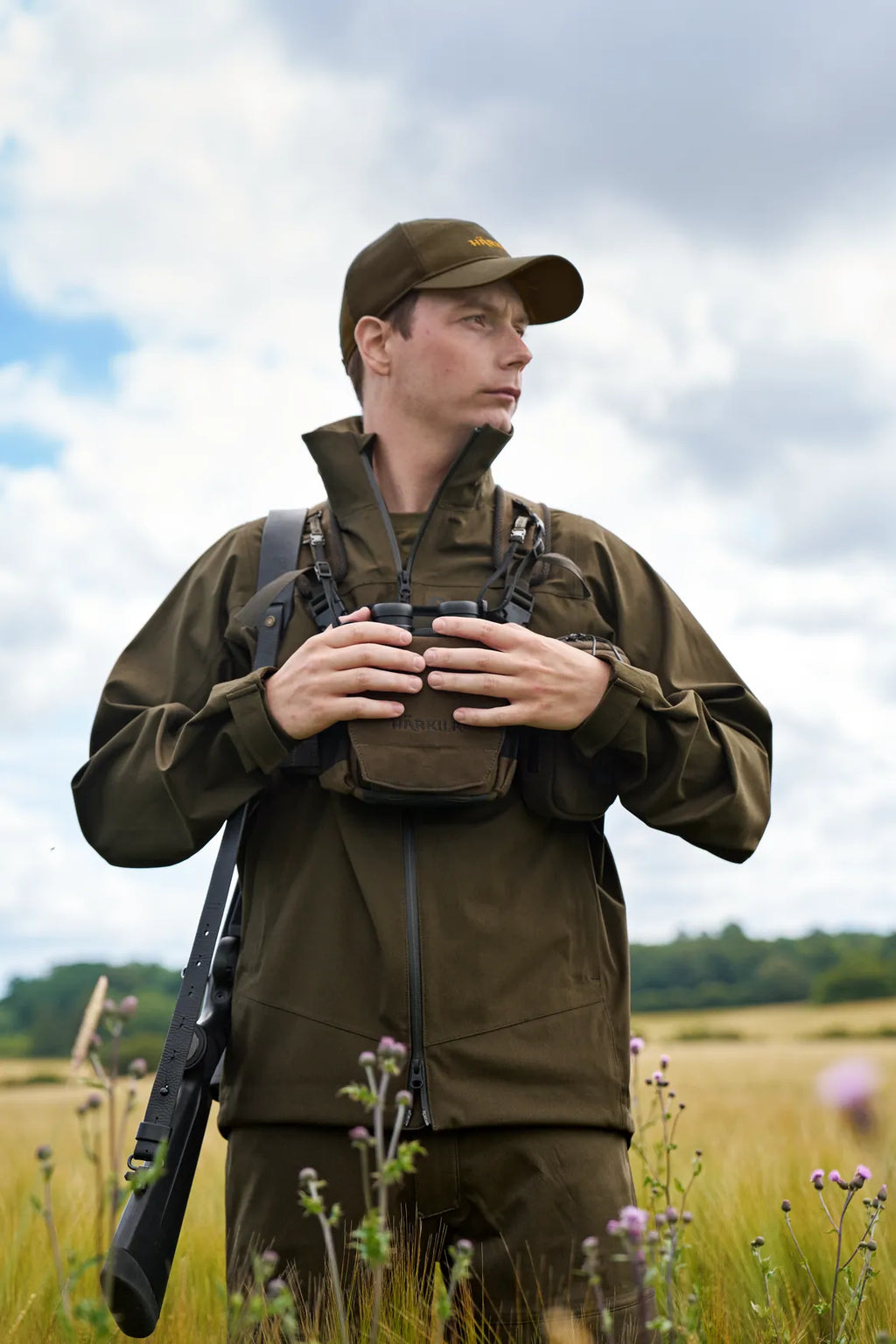 Härkila Bino Harness - Dark willow green
