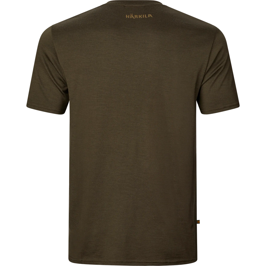 Härkila Game S/S t-shirt - Willow green stag