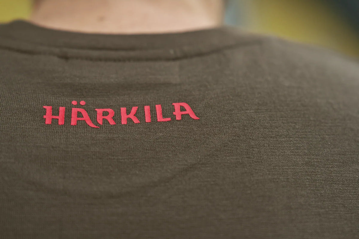 Härkila Game S/S t-shirt - Willow green moose