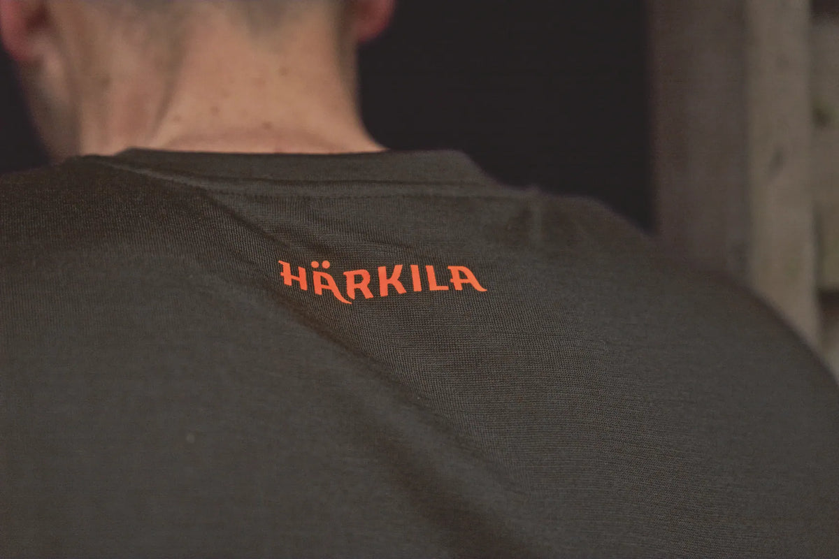 Härkila Game L/S t-shirt - Shadow brown wildboar
