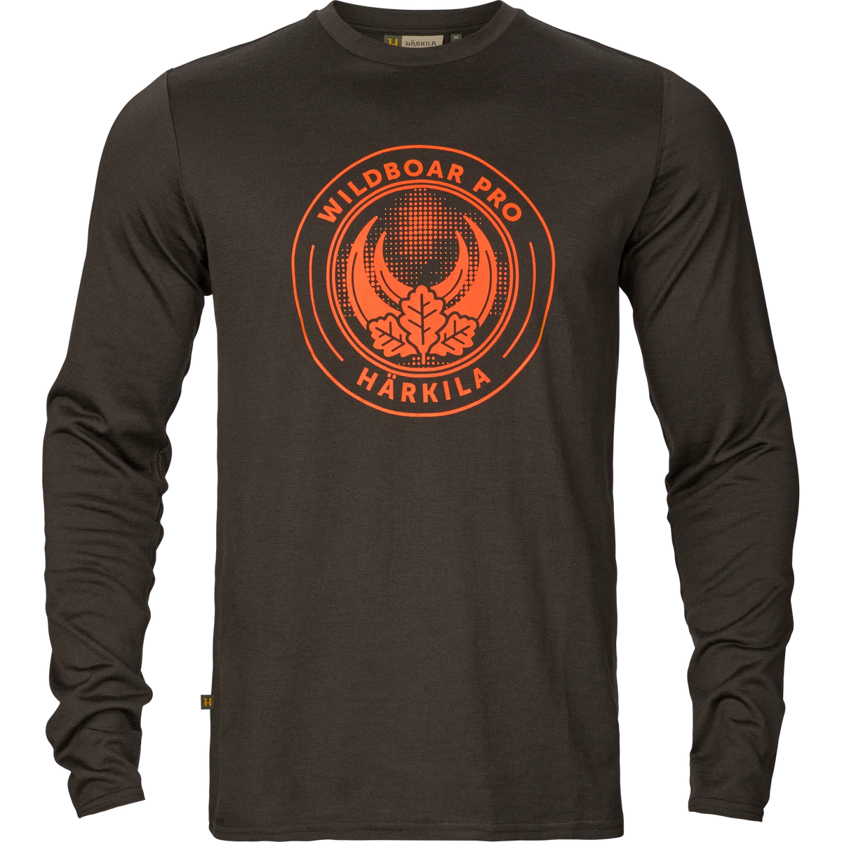 Härkila Game L/S t-shirt - Shadow brown wildboar