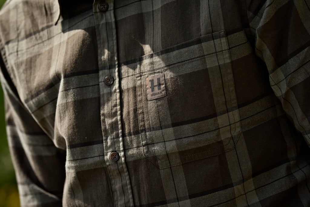 Härkila Fjell L/S shirt - Green check