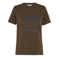 Härkila H-logo S/S t-shirt W - Willow green