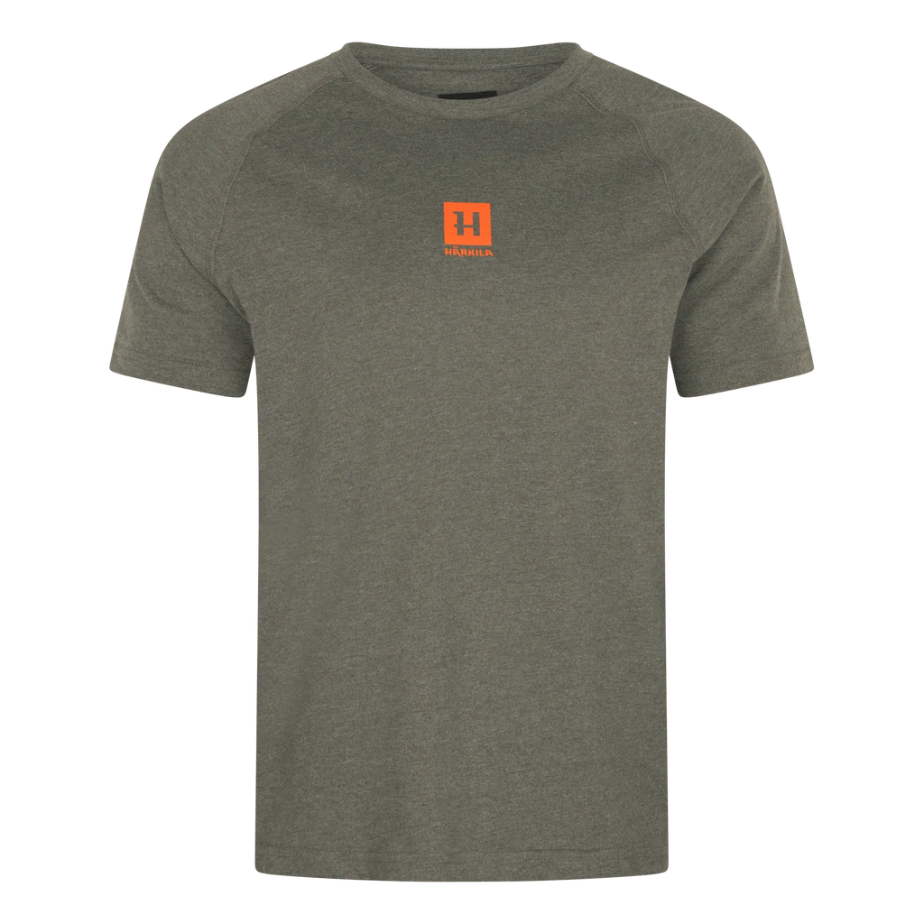 Härkila Instinct S/S t-shirt - Green melange