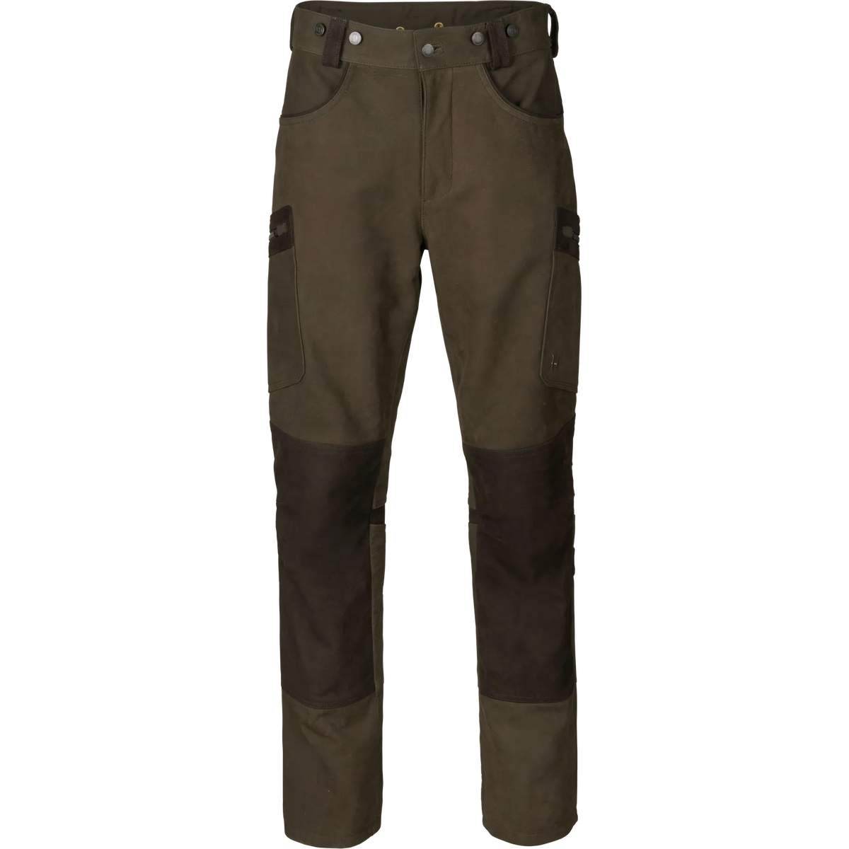 Pro Hunter leather trousers - Willow green