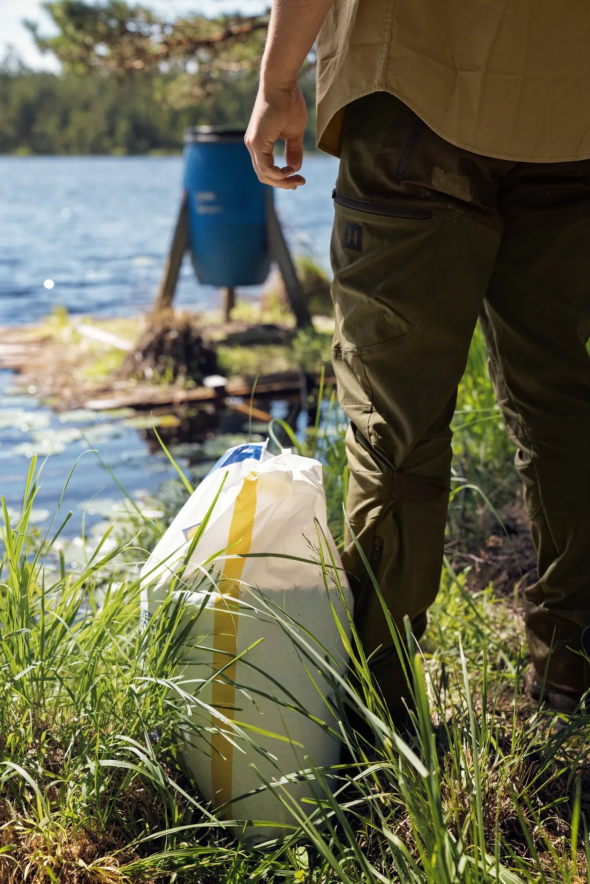 Ragnar trousers - Willow green