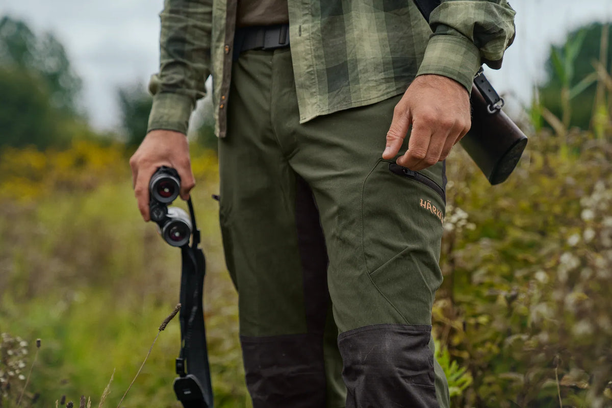 Ragnar trousers - Duffel green/Phantom