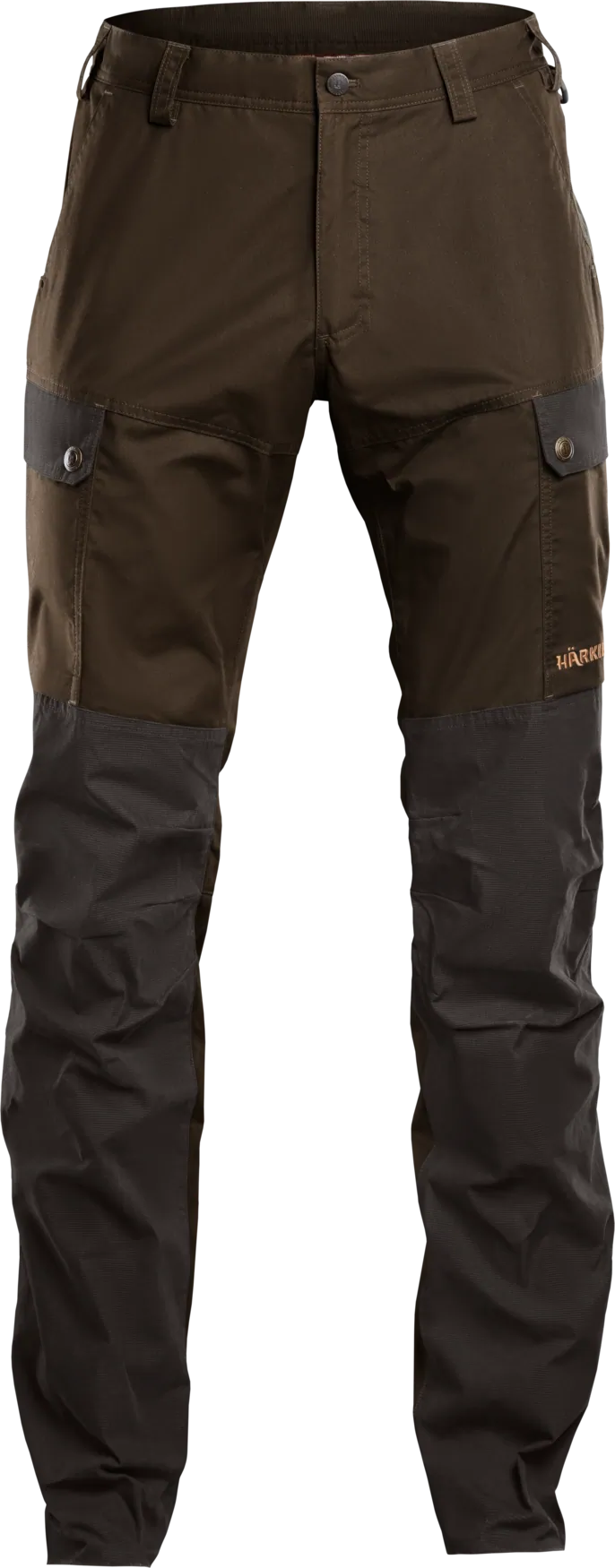 Asmund trousers - Willow green/Shadow brown