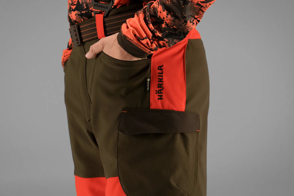 Wildboar Pro trousers - Wildboar orange/Willow green