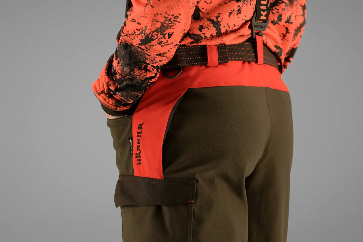 Wildboar Pro trousers - Wildboar orange/Willow green